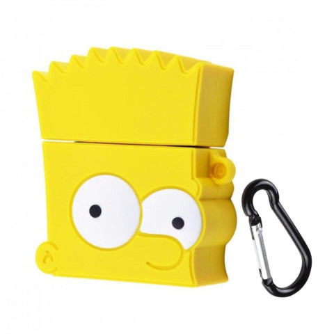 Чехол для AirPods 1/2 "Bart Simpson"